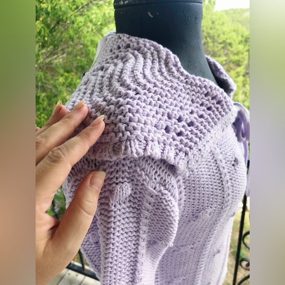 Woman’s collard pullover sweater-sandy liang x target size XS NWT - Picture 4 of 6